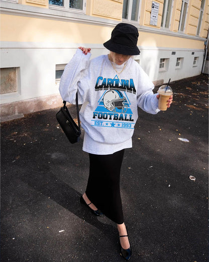 Carolina Football Sweatshirt,Carolina Game Day Shirt,Carolina Shirt,Sunday Football Shirt,Trendy Carolina Football Fan Shirt