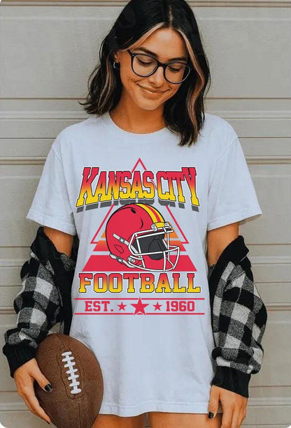 Kansas City Football Sweatshirt,Kansas City Game Day Shirt,Kansas City Shirt,Sunday Football Shirt,Trendy Kansas City Football Fan Shirt