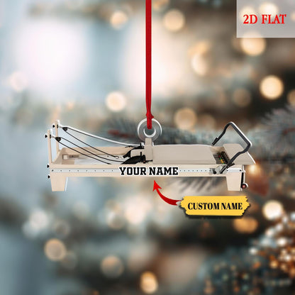 Personalized Pilates equipment Xmas Gift, Pilates equipment Christmas Ornament, Gym Ornament, equipment Gym, Gift For Gymer, Fitness Lovers