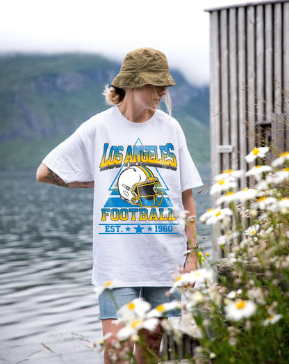 Vintage style Los Angeles Football sweatshirt, Football shirt,Los Angeles football Crewneck tshirt, Game day Football,American football tee