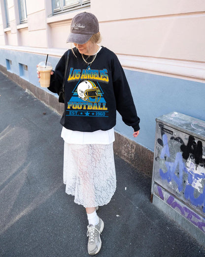 Vintage style Los Angeles Football sweatshirt, Football shirt,Los Angeles football Crewneck tshirt, Game day Football,American football tee