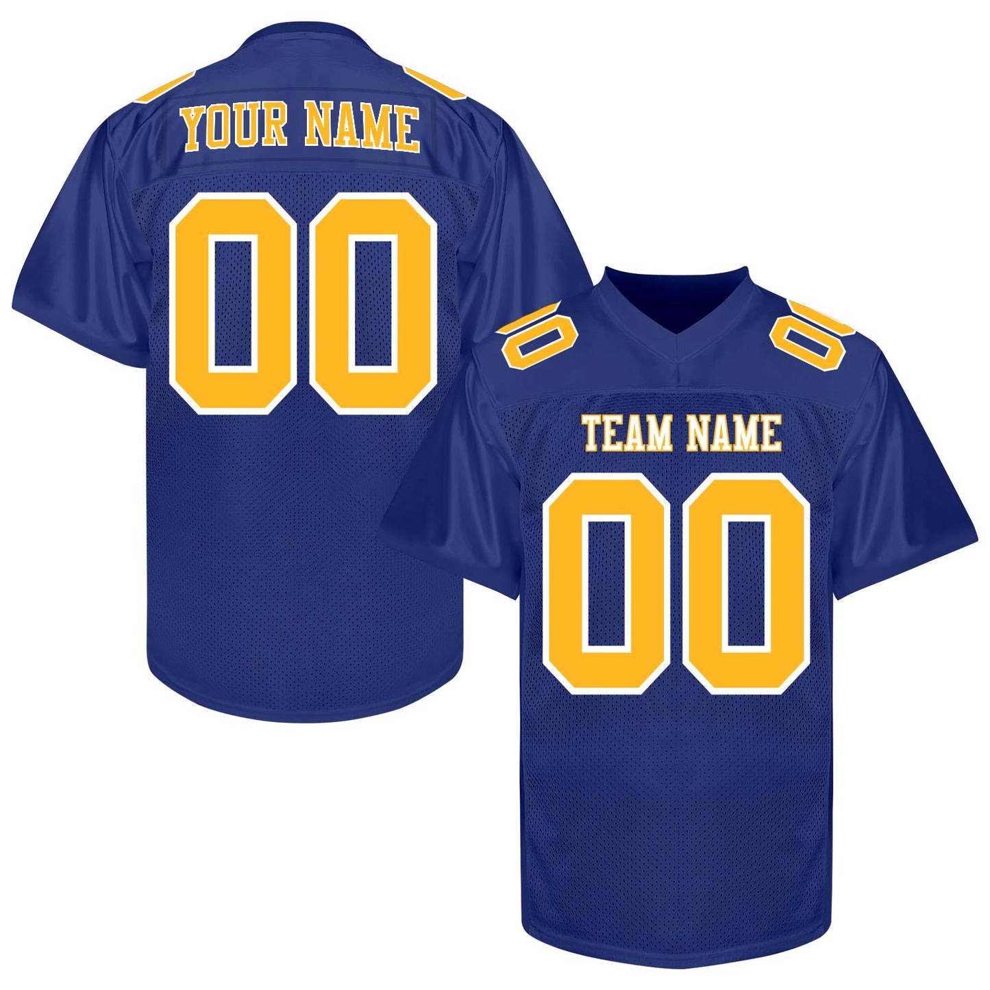 Customized Red and Gold Football Jersey Men Women Youth Kids, Football Shirt Printed Name Number and Logo, College Practice Football Uniform