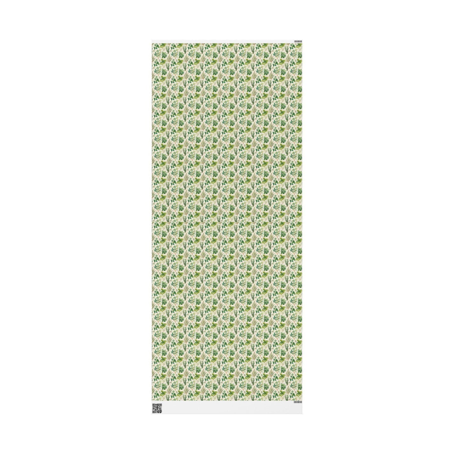 Farmers Market Wrapping Paper Roll Farmhouse Rustic Herbs Theme Eco Friendly Country Kitchen Basil Rosemary Gift Wrap #57