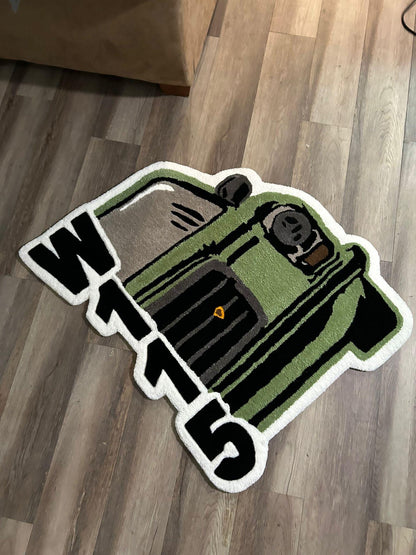 Custom Tufted Rug: Handmade Acrylic Design, Anime & Logo