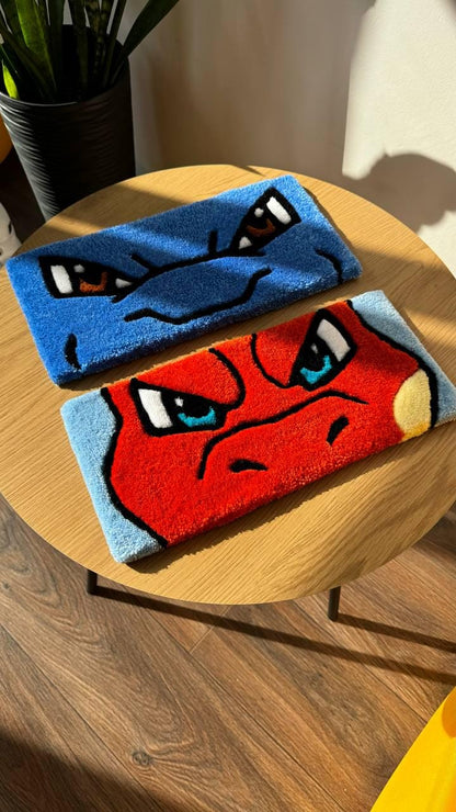 Anime Keyboard rug Keyboard tufted rugs Custom rug Fluffy Rug Keyboard mat  handmade rug desk rug Gaming room decor tapis keyboard desk rug