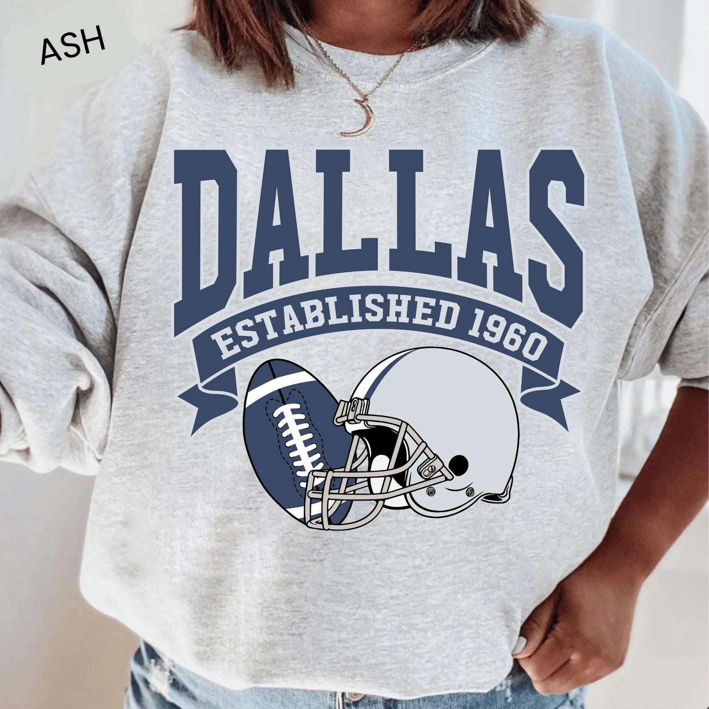 Dallas Football Sweatshirt, Dallas Football Vintage, Football Lover Sweatshirt, Retro Dallas Team T-shirt, Sunday Football, Game Day Sweater
