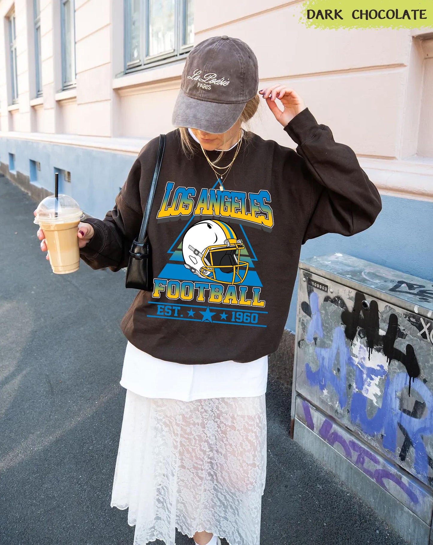 Vintage style Los Angeles Football sweatshirt, Football shirt,Los Angeles football Crewneck tshirt, Game day Football,American football tee