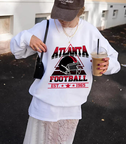 Atlanta Football Sweatshirt,Atlanta Game Day Shirt,Atlanta Shirt,Sunday Football Shirt,Trendy Atlanta Football Fan Shirt