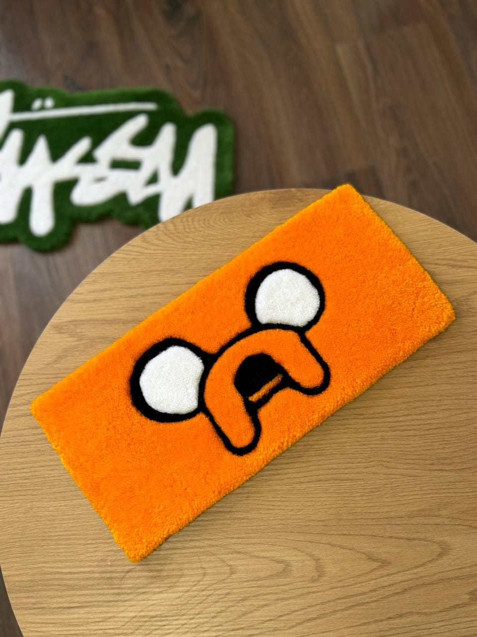 Keyboard rug Anime Keyboard tufted rugs Colorful Keyboard Rug keyboard mat unique rug handmade rug desk rug keyboard rest Cartoon Style home