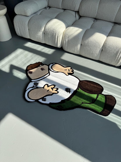 Custom Griffin Rug: Handmade Cartoon Tufted Carpet