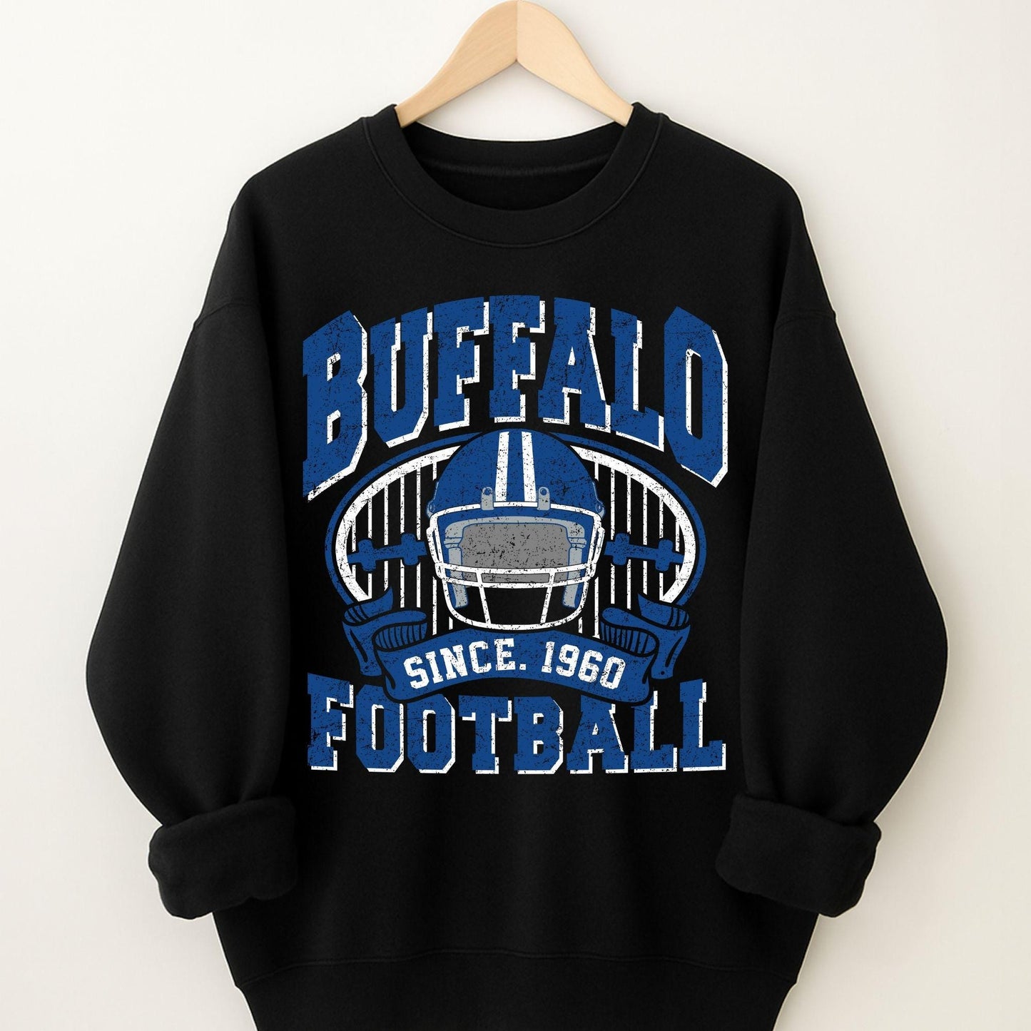 Buffalo Football Vintage Style Shirt, Buffalo Fan Sweatshirt, Game Day Shirt, Buffalo Football Fan Shirt, New York Sweatshirt