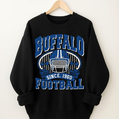 Buffalo Football Vintage Style Shirt, Buffalo Fan Sweatshirt, Game Day Shirt, Buffalo Football Fan Shirt, New York Sweatshirt