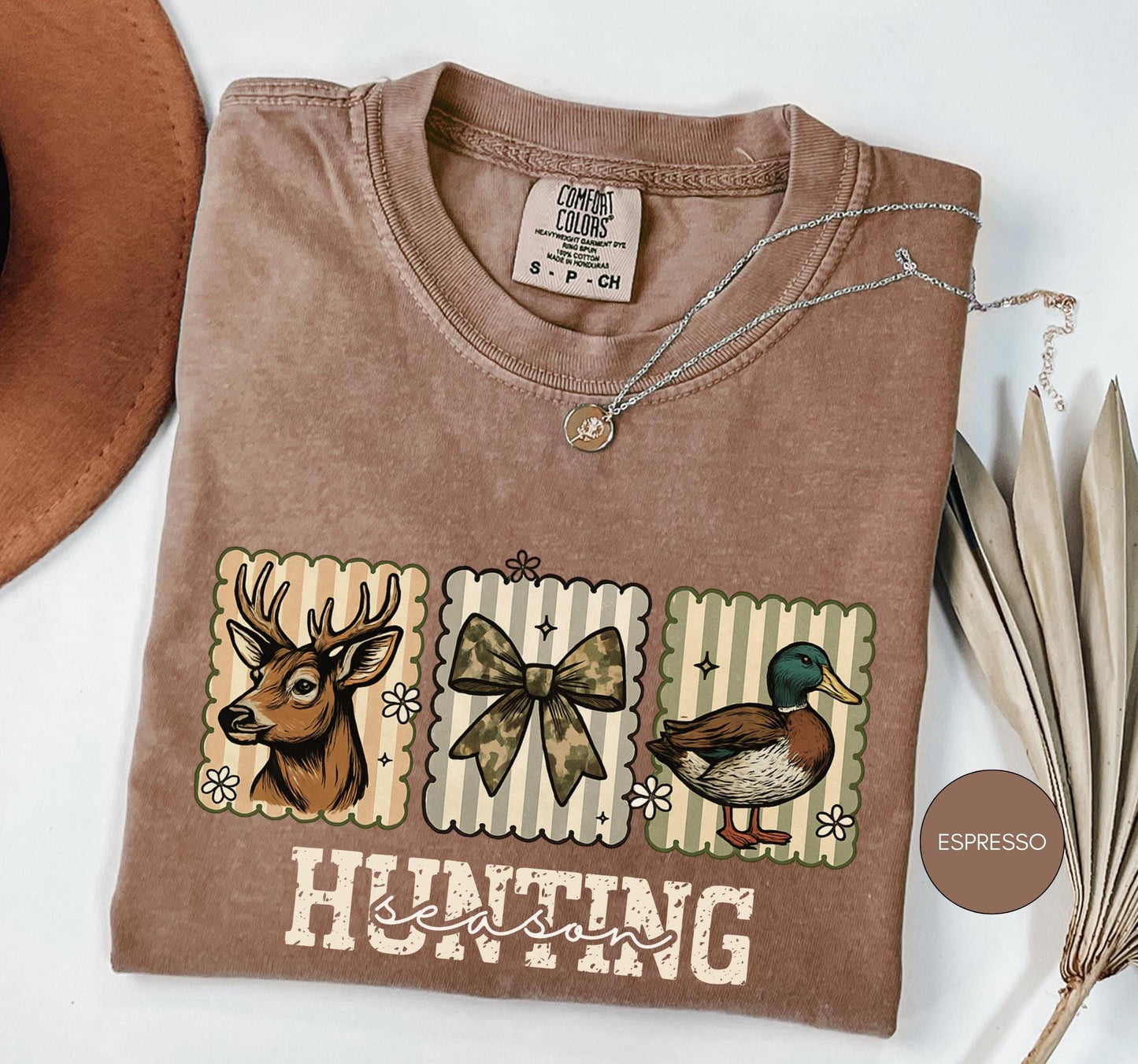 Comfort Colors® Hunting Season Shirt, Hunting Wife Shirt, Hunting camo bow Shirt, Sports Wife Shirt, Hunting Mom Shirt, Hunting Family Tee