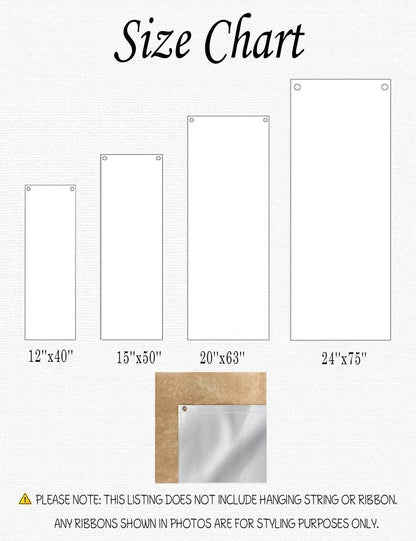 Personalized Baby Shower Welcome Linen Banner, Custom Linen Party Sign, Neutral Boho Baby Shower Decoration, Rustic Baby Shower Backdrop