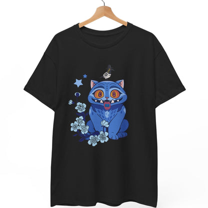 Demon Hunter Tiger Tee, Derpy Tiger and Bird Shirt, Kpop Saja Boys Merch, Hunters Fan Graphic T-shirt, Kpop Demon Hunters Gift