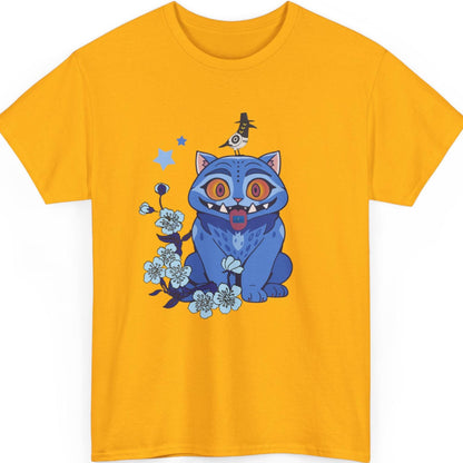 Demon Hunter Tiger Tee, Derpy Tiger and Bird Shirt, Kpop Saja Boys Merch, Hunters Fan Graphic T-shirt, Kpop Demon Hunters Gift