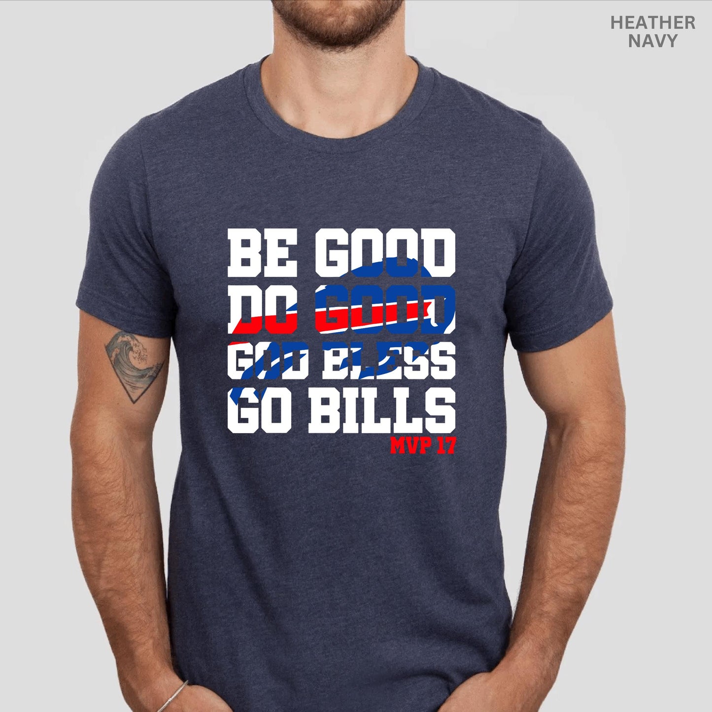 Buffalo Football Fan Sweatshirt: Be Good Do Good - Game Day Kids Shirt