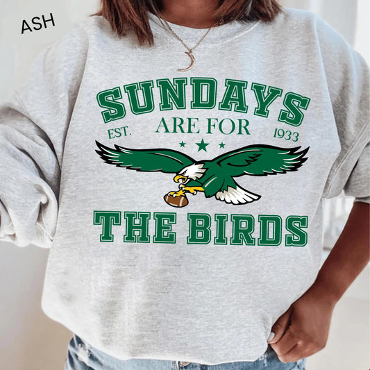 Sundays Are For The Birds Sweatshirt: Philly Football, Eagles Sport Gear