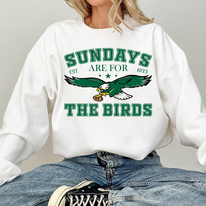 Sundays Are For The Birds Sweatshirt: Philly Football, Eagles Sport Gear