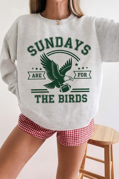 Philadelphia Football Sweatshirt, Philadelphia Hoodie and Sweatshirt, Philadelphia Fan Shirt, Sunday are for the Bird Sweatshirt
