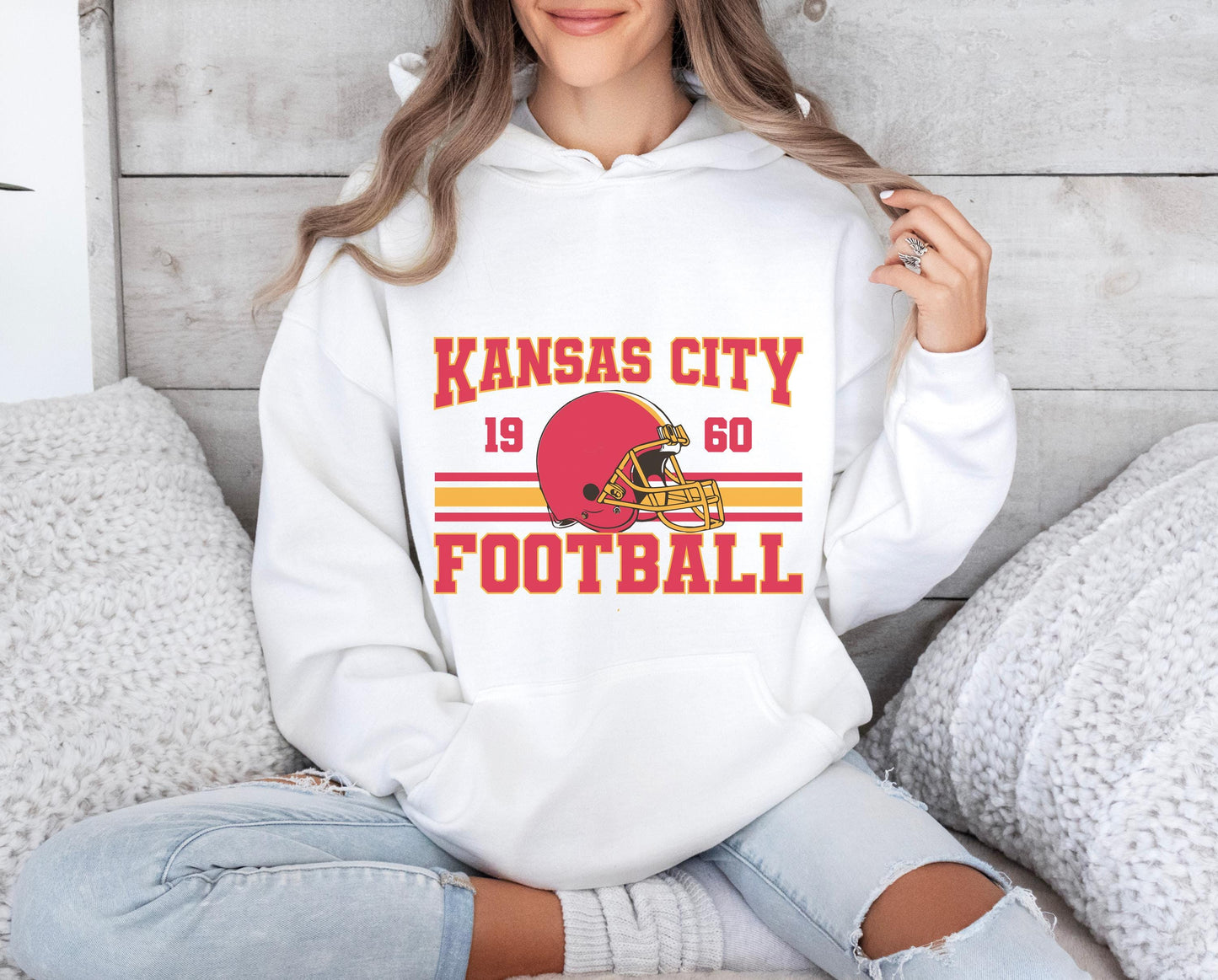 Kansas City Football Anime Style Sweatshirt, Cartoon Kansas City Football Shirt, Kansas City Shirt, Football Shirt,Kansas City Fans Gift Tee