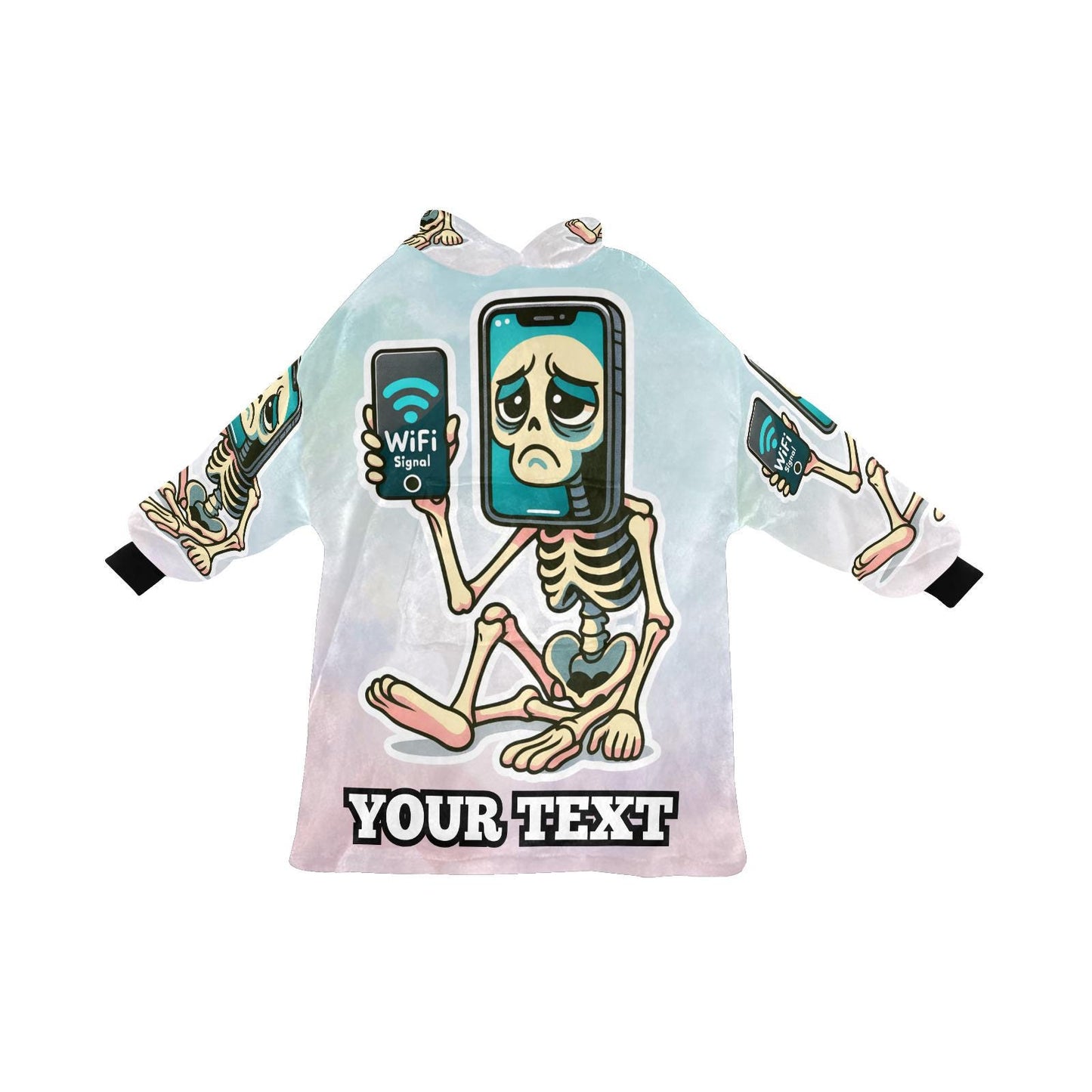 Pot Hotspot Kids Hoodie Blanket Hooded Blankets Brainrot Personalized Gift Brainrots