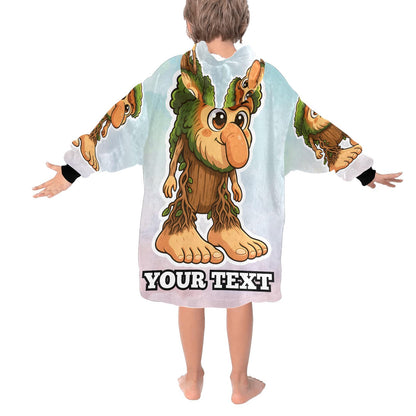 Brr Brr Patapim Kids Hoodie Blanket Hooded Blankets Brainrot Personalized Gift Brainrots