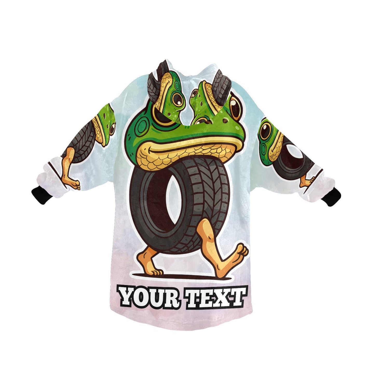 Boneca Ambalabu Kids Hoodie Blanket Hooded Blankets Brainrot Personalized Gift Brainrots