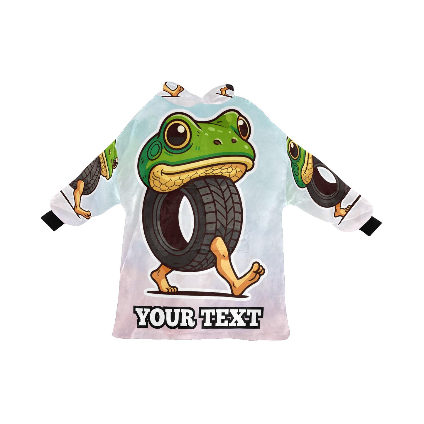 Boneca Ambalabu Kids Hoodie Blanket Hooded Blankets Brainrot Personalized Gift Brainrots