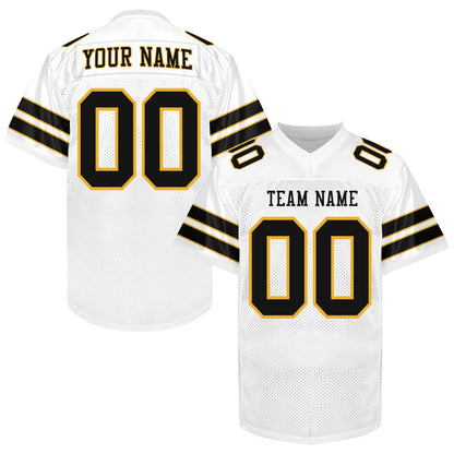 Custom Black Aqua Football Jersey Name Number Logo, Black Teal Football Uniform Men Women Youth Kid Game Day Sports Jersey Streetwear Jersey