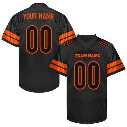 Custom Green Football Jersey Name Number Logo, Green Gold Football Uniform Men Women Youth Kid, Game Day Sports Jersey Streetwear Jersey