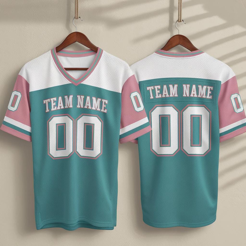 Custom Name & Number Football Jersey, Personalized Team Uniform, Football Shirts, Football Season Jersey, Game Day Outfit, Football Jersey