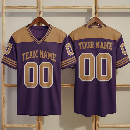 Custom Name & Number Football Jersey, Personalized Team Uniform, Football Shirts, Football Season Jersey, Game Day Outfit, Football Jersey