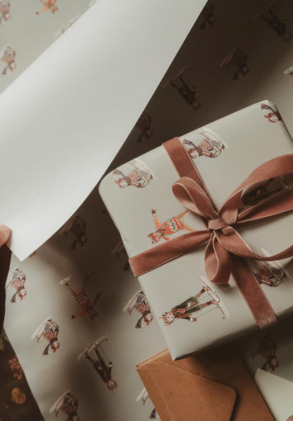 Winter Joys Wrapping paper, Christmas Gift Wrap, Christmas, Christmas Gift Warp, Xmas Wrapping paper, gift paper, for Christmas present