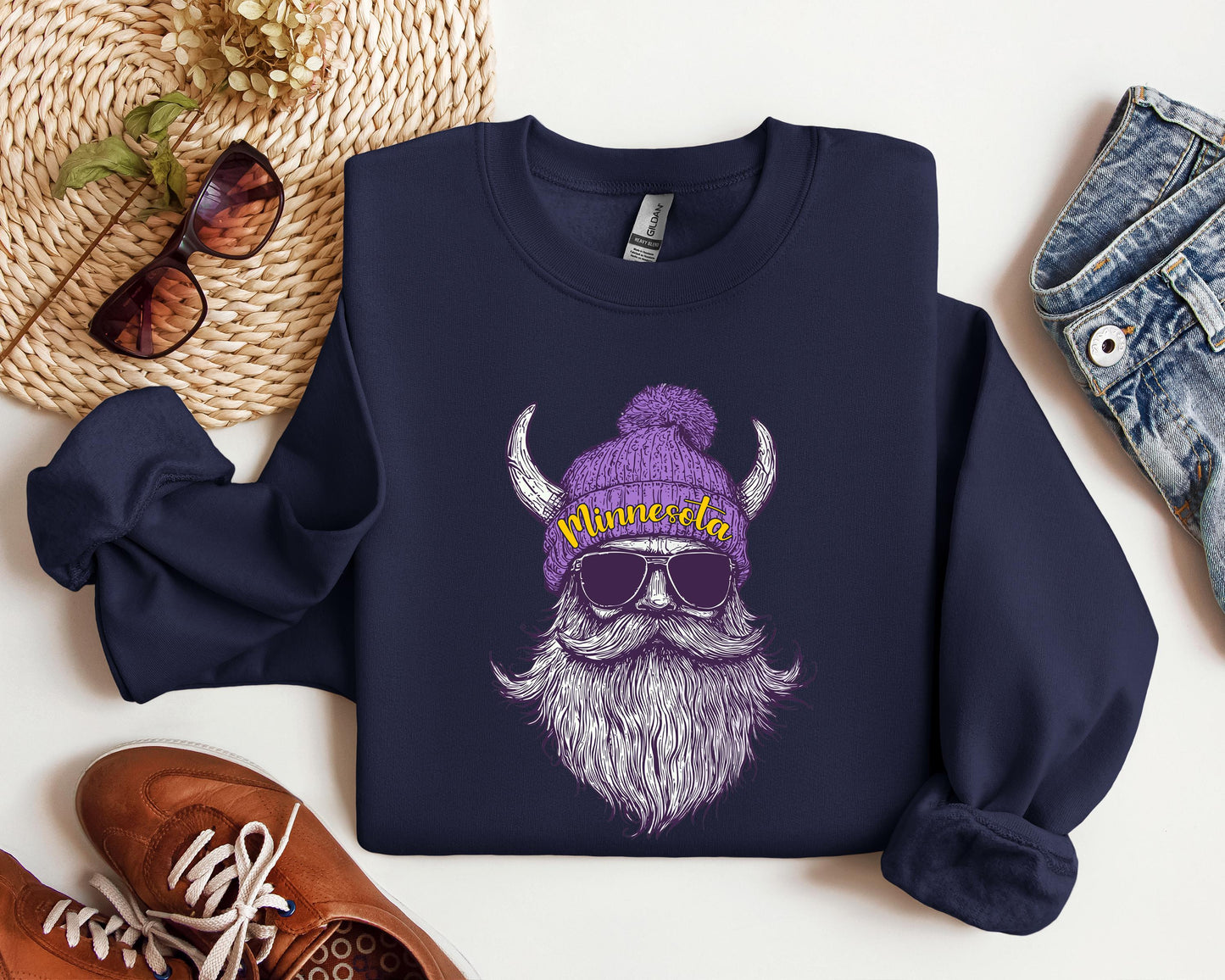 Minnesota Football Retro 90s Style Sweatshirt, Game Day Shirt, Minnesota Football Shirt, Sunday Football Shirt, Minnesota Crewneck Tee