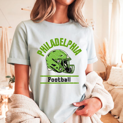 Philadelphia Football Retro 90s Style Sweatshirt, Philadelphia Football Shirt, Sunday Football Shirt, Philadelphia Crewneck Tee, Game Day