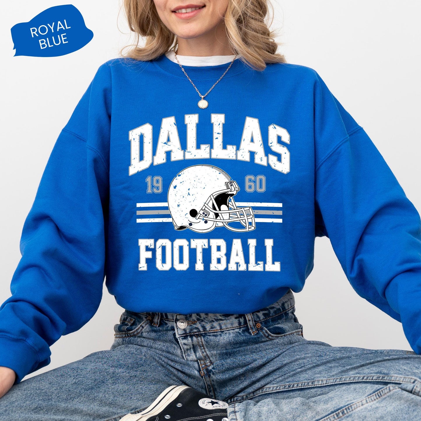 Dallas Football Vintage Style Sweatshirt T-Shirt,Dallas Football Shirt,Cowboy Sweatshirt,Dallas Shirt,Football Shirt,Dallas Fans Gift