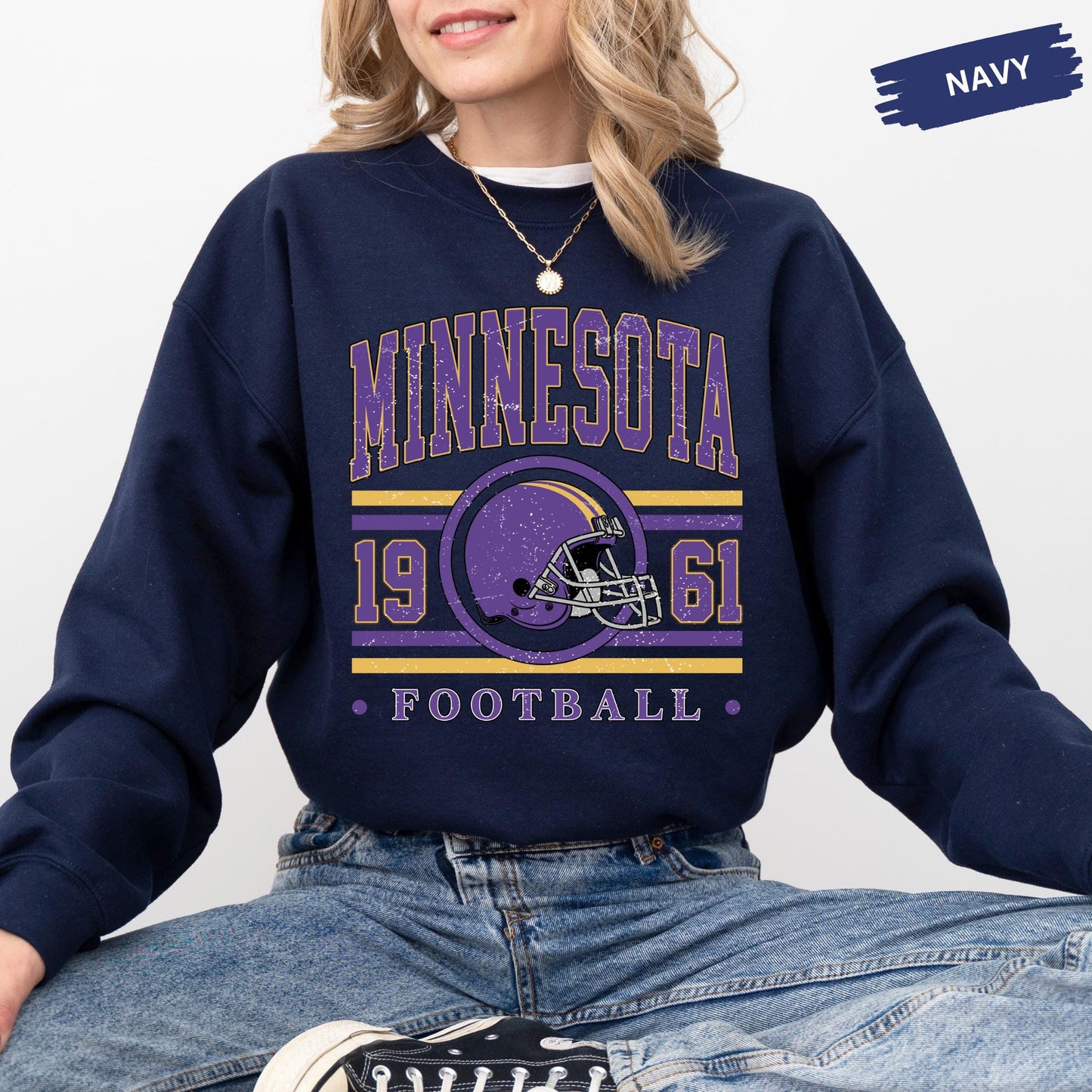 Minnesota Football Shirts, Vintage Minnesota Football Fan Sweatshirt, Minnesota Game Day Shirt, 1960 Team Football Shirt