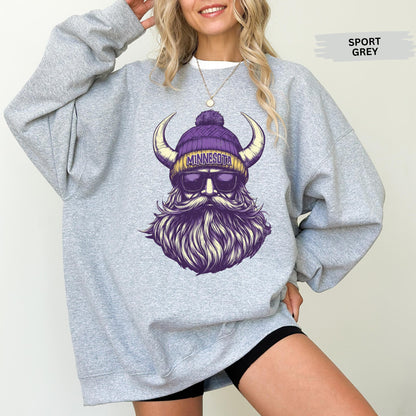 Minnesota Football Retro 90s Style Sweatshirt, Minnesota Football Shirt, Sunday Football Shirt, Minnesota Crewneck Sweatshirt, Game Day