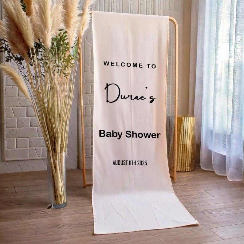 Custom Baby Shower Welcome Sign, Custom Printable Baby Shower Decoration, Custom Baby Shower Sign, Custom Baby Shower Decor, Welcome Sign