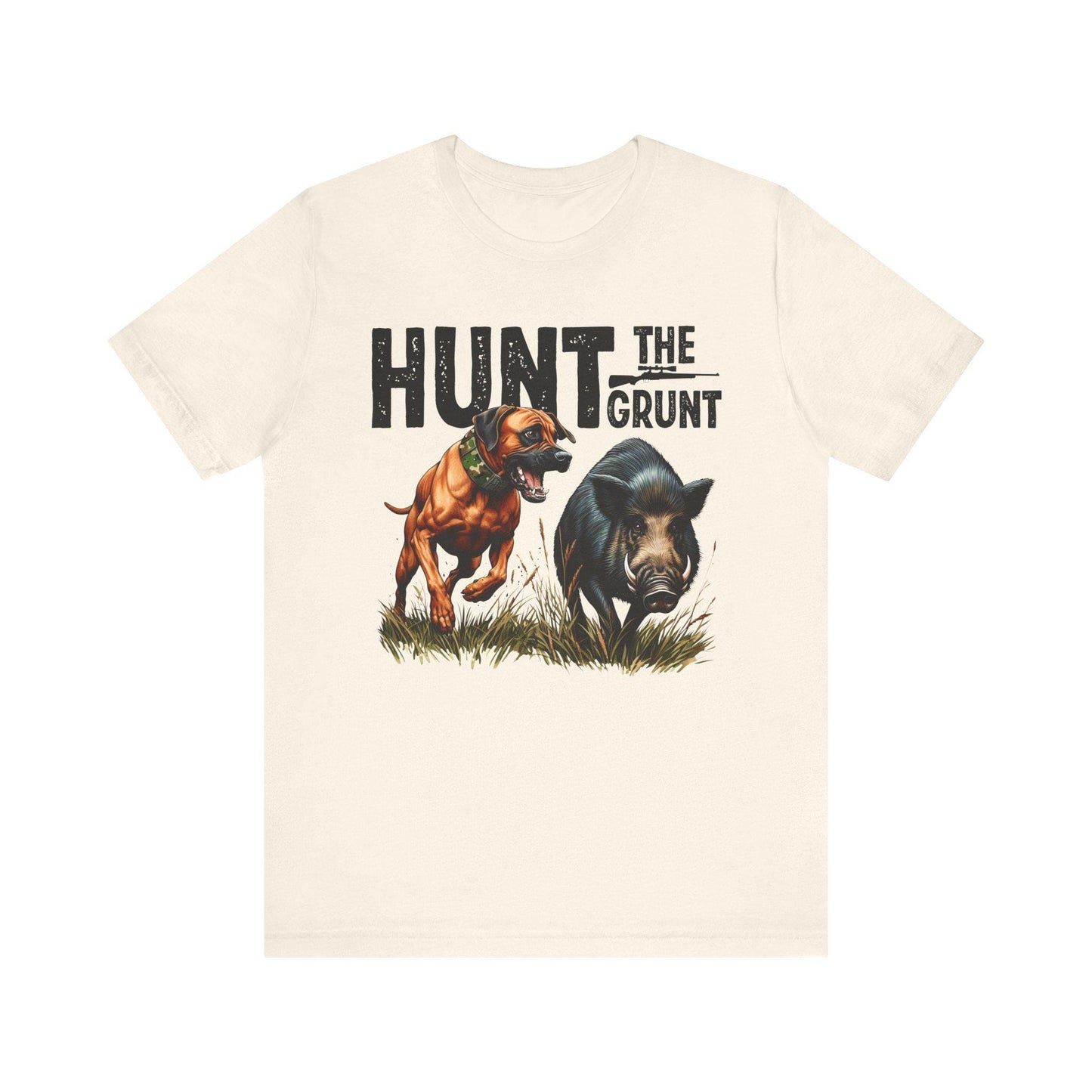 Hog Hunting Graphic Tee: Outdoorsman Unisex T-Shirt