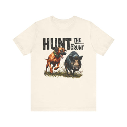Hog Hunting Graphic Tee: Outdoorsman Unisex T-Shirt
