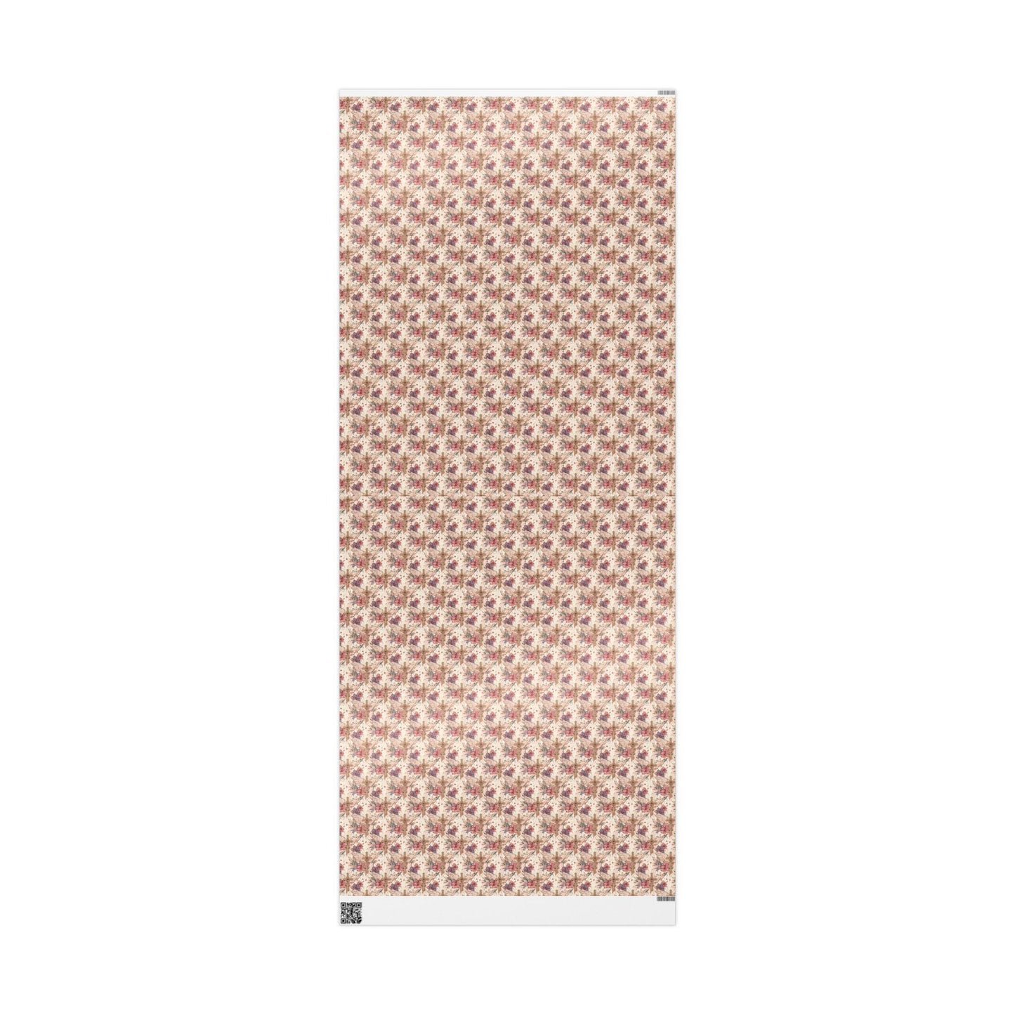 Watercolor Coquette Baptism Wrapping Paper | Christian Christening Gift Wrap for Baby Girl #14