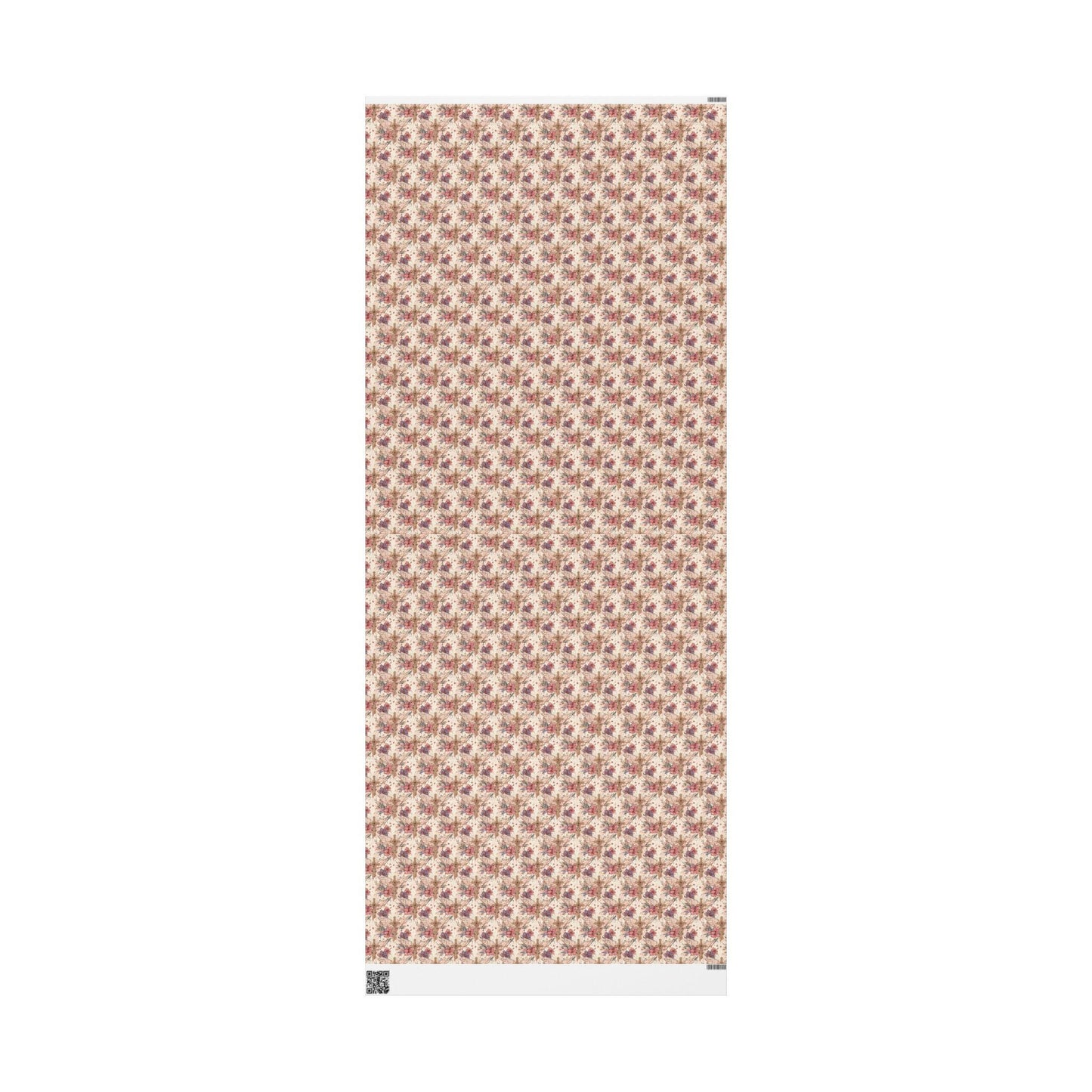 Watercolor Coquette Baptism Wrapping Paper | Christian Christening Gift Wrap for Baby Girl #14