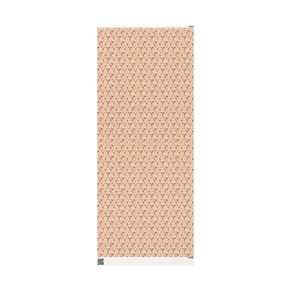 Christian Wrapping Paper for Baptism | Watercolor Coquette Gift Wrap | Christening Present Paper for Baby Girls #6