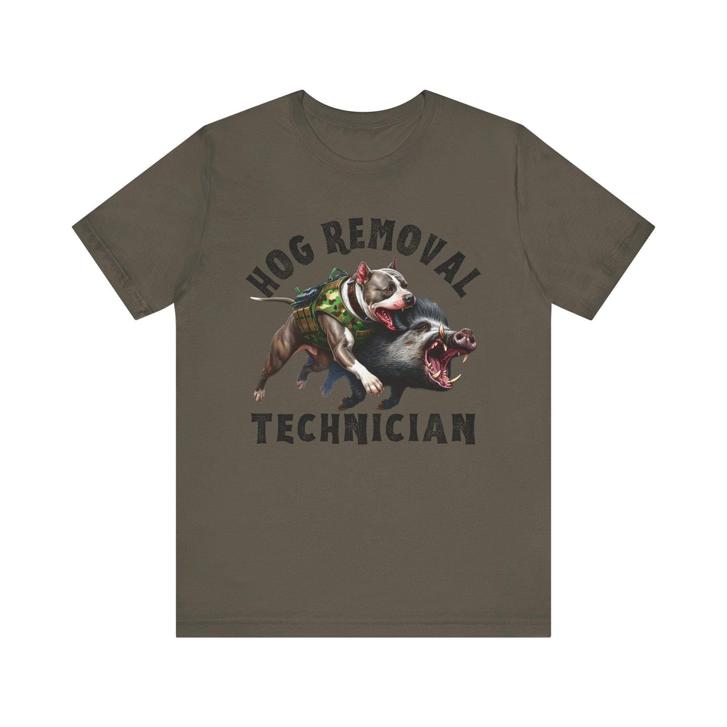 Hog Removal Technician T-Shirt: Funny Hunting Gift for Wildlife Lovers