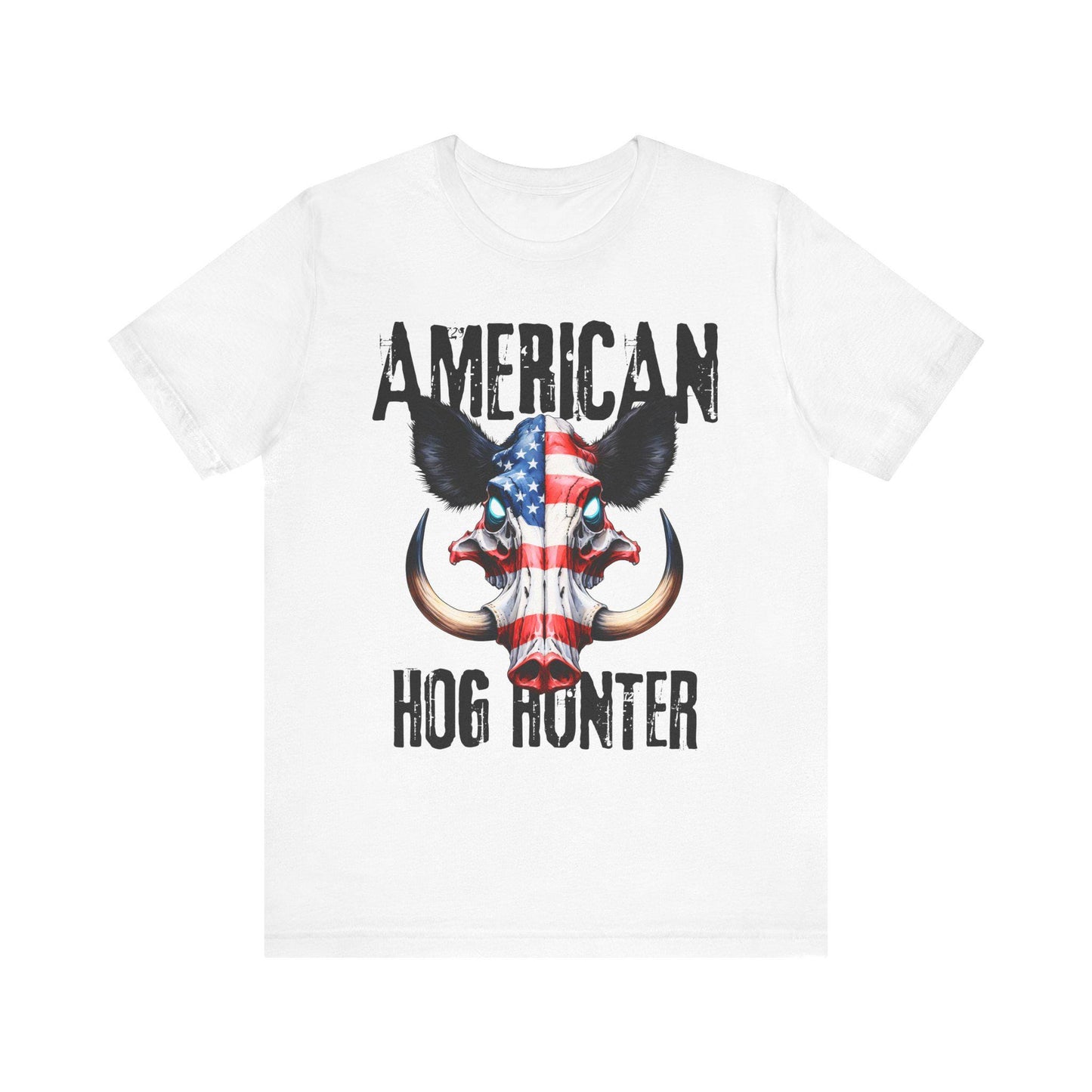 Adult American Hog Hunter Tee: Soft Graphic T-shirt for Hunters