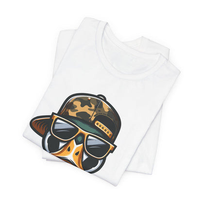 Adult Unisex Short Sleeve Tee: Mallard Duck Graphic T-shirt, Gift for Duck Hunters, Outdoorsman