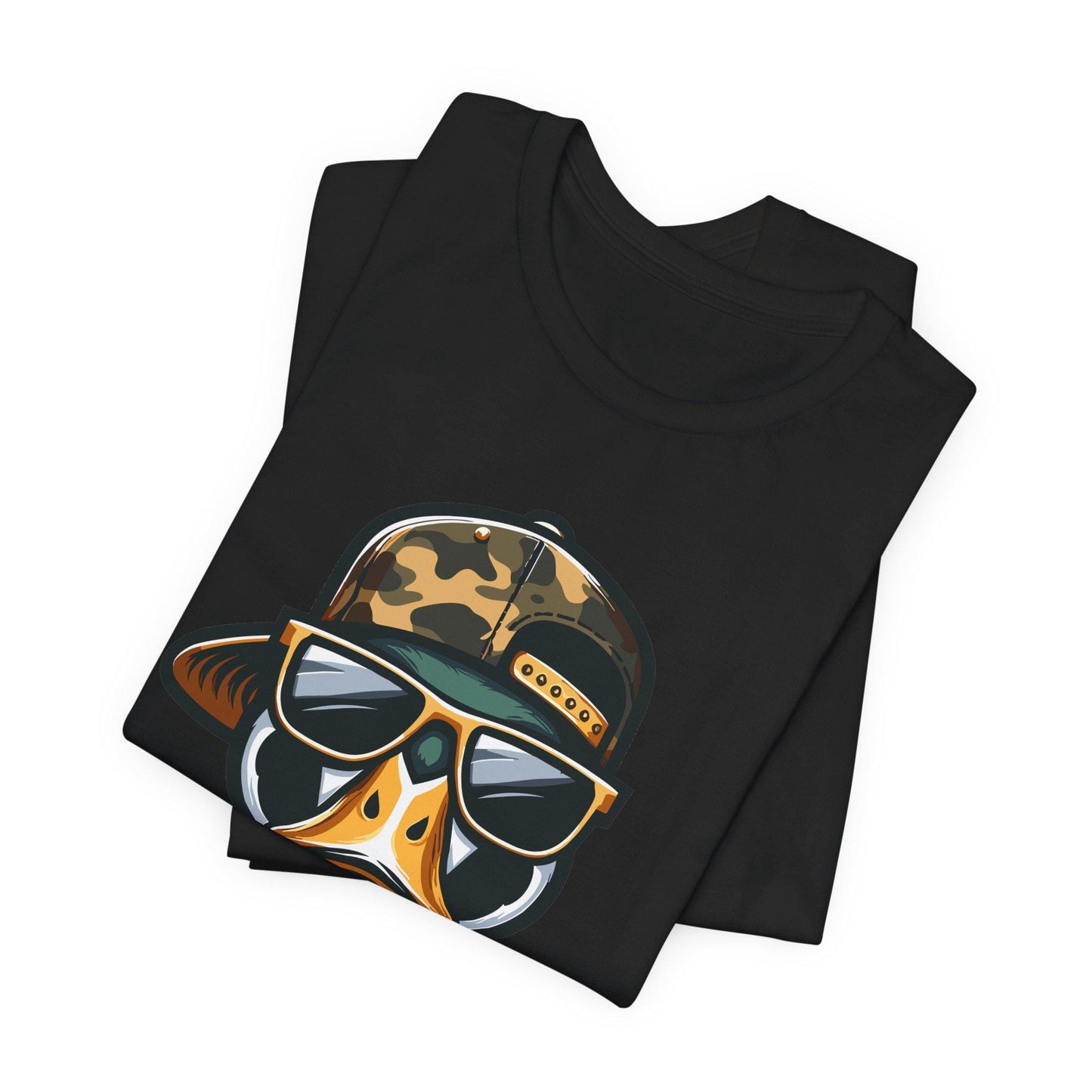 Adult Unisex Short Sleeve Tee: Mallard Duck Graphic T-shirt, Gift for Duck Hunters, Outdoorsman