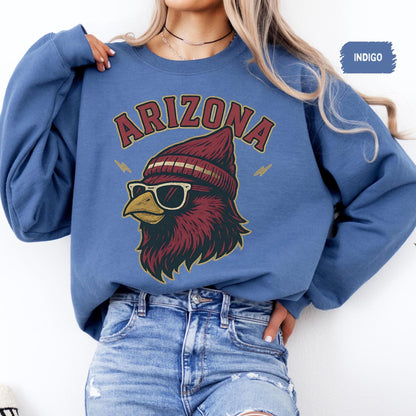 Arizona Football Sweatshirt, Retro Sports Fan Shirt, Game Day Gift Tee, Arizona Mascot Sweatshirt, Arizona Football Fan, Arizona Team Shirt